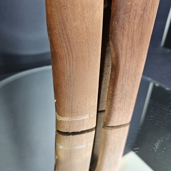 1950-60s Winchester Authentic Black Walnut Wood Cut For Lamp Making Crafts CA - Picture 4 of 16